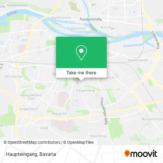 Карта Haupteingang