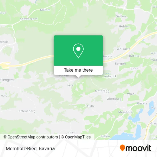Карта Memhölz-Ried