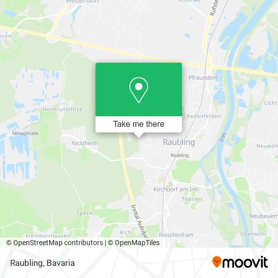 Карта Raubling