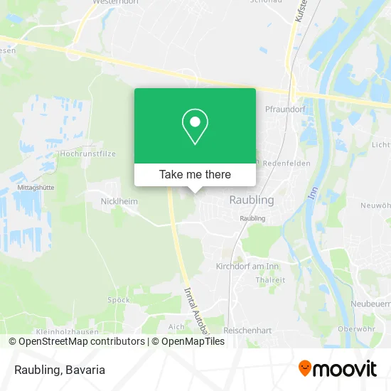 Карта Raubling