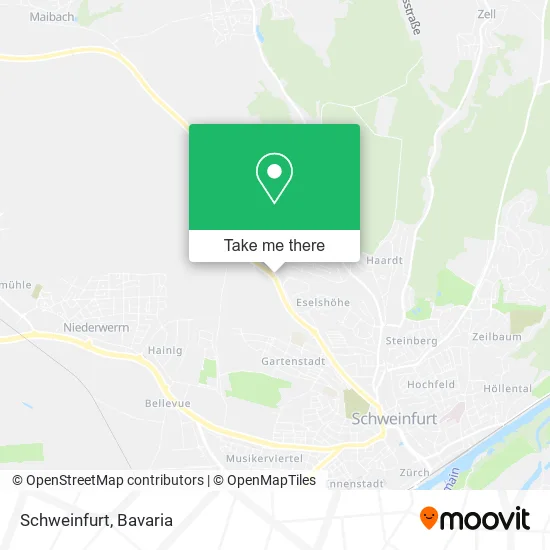 Карта Schweinfurt