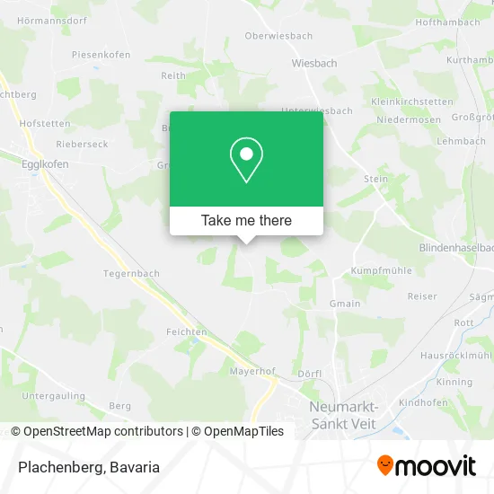 Карта Plachenberg