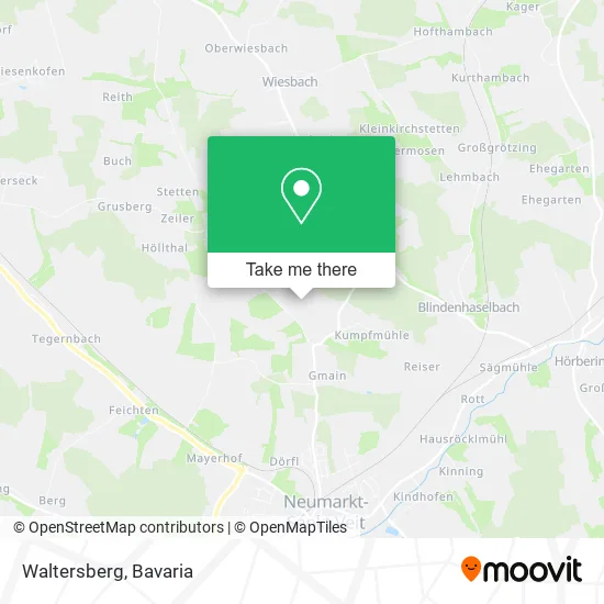 Waltersberg map