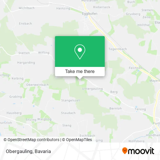 Карта Obergauling