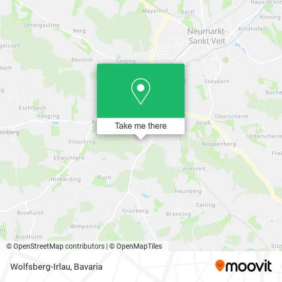 Карта Wolfsberg-Irlau