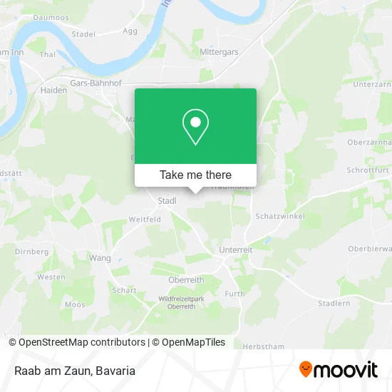 Карта Raab am Zaun