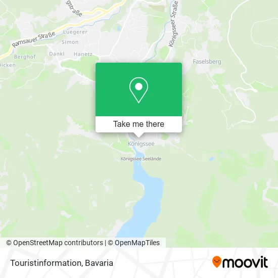 Карта Touristinformation