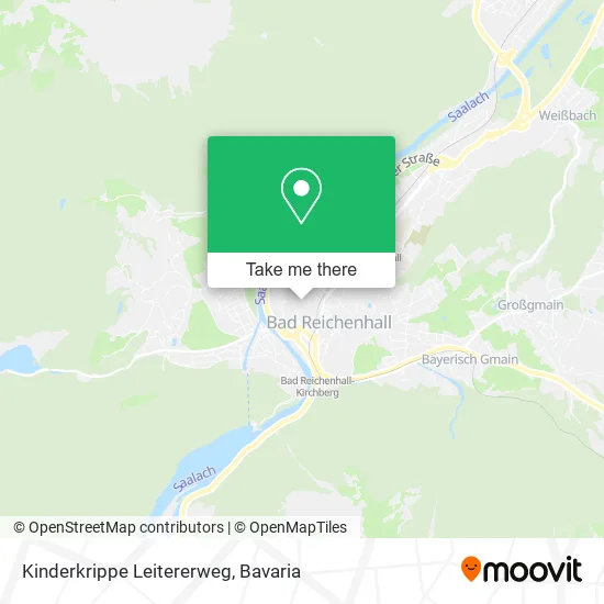 Карта Kinderkrippe Leitererweg