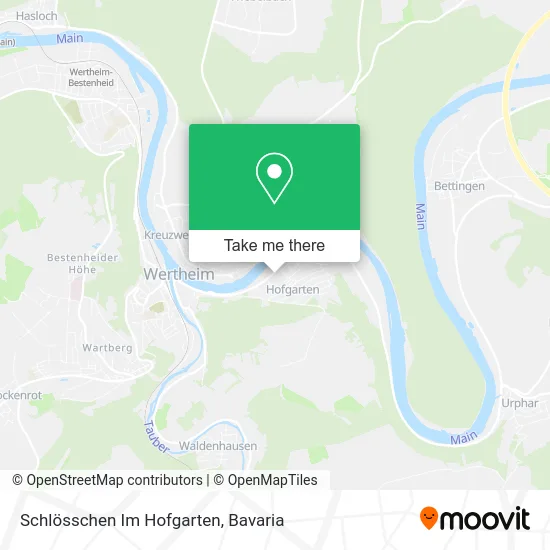 Карта Schlösschen Im Hofgarten