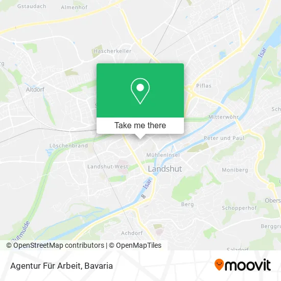Карта Agentur Für Arbeit