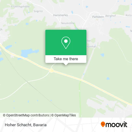 Карта Hoher Schacht