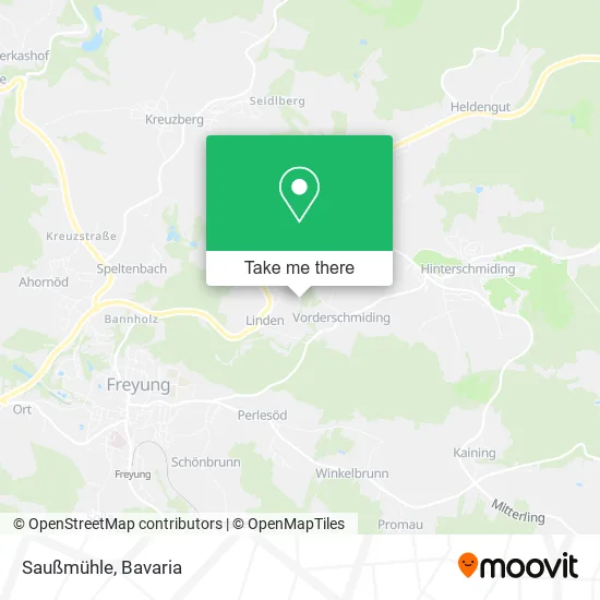 Карта Saußmühle