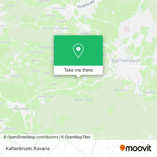 Карта Kaltenbrunn