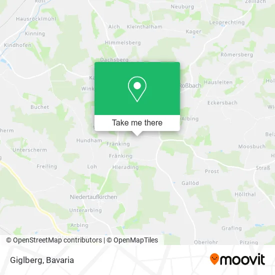 Карта Giglberg