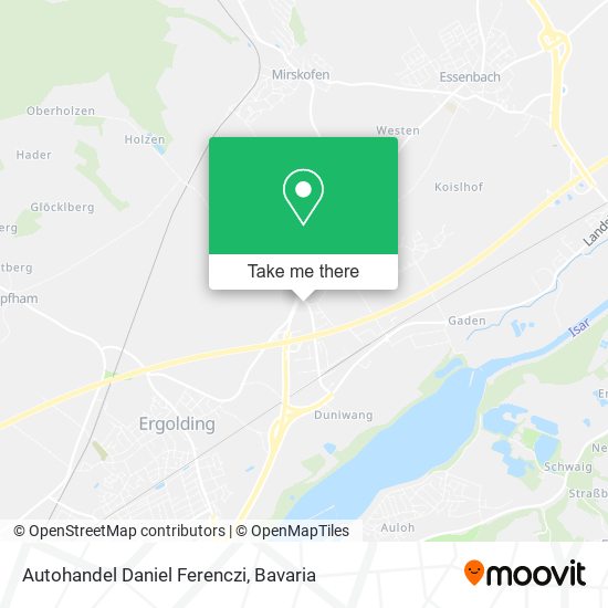 Autohandel Daniel Ferenczi map