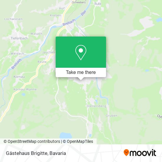 Gästehaus Brigitte map