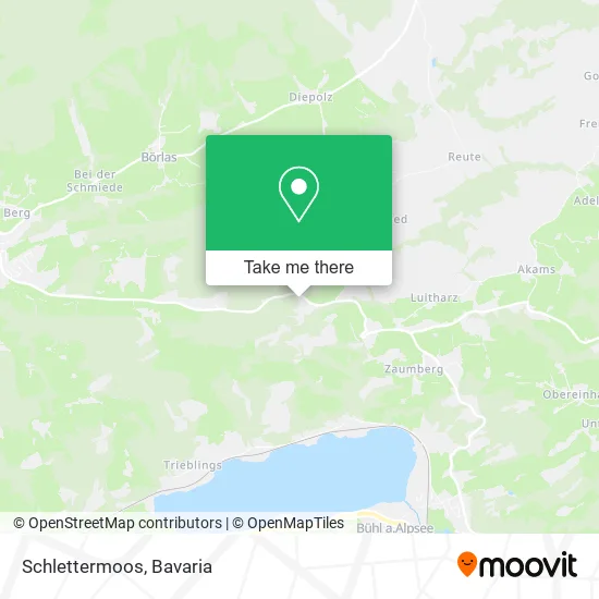 Карта Schlettermoos