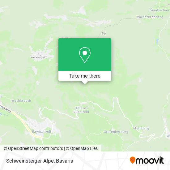 Карта Schweinsteiger Alpe