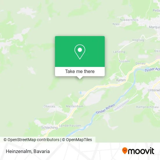 Карта Heinzenalm
