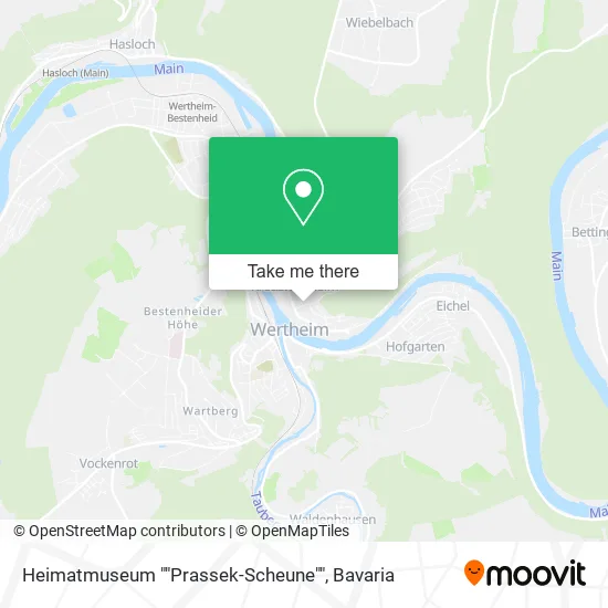 Карта Heimatmuseum ""Prassek-Scheune""