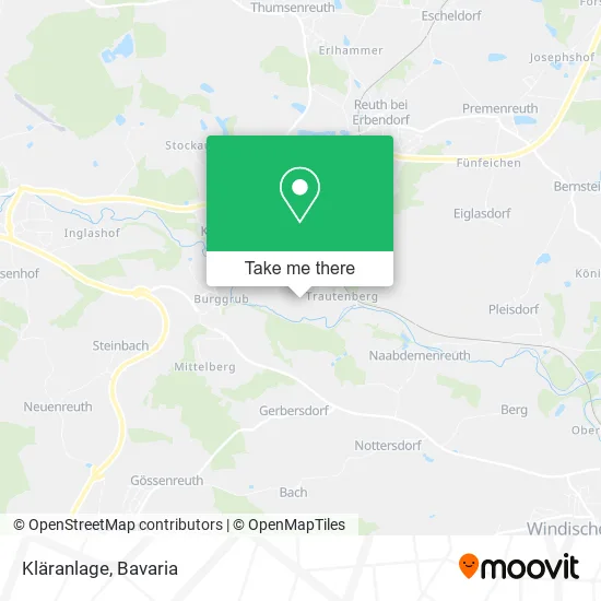 Карта Kläranlage