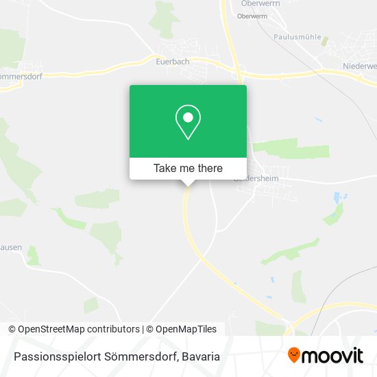 Passionsspielort Sömmersdorf map