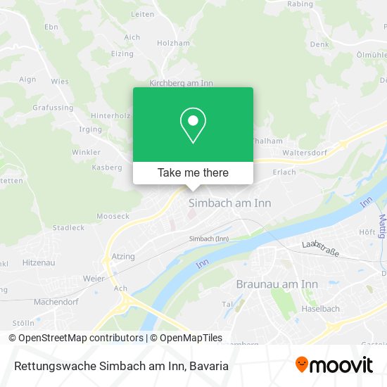 Rettungswache Simbach am Inn map