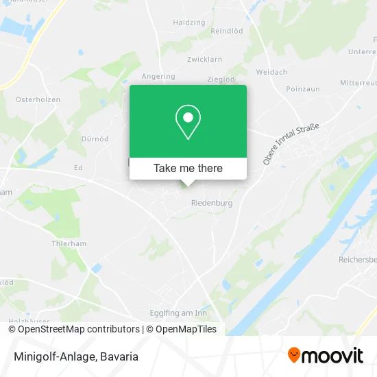 Карта Minigolf-Anlage