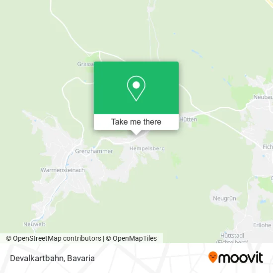 Карта Devalkartbahn