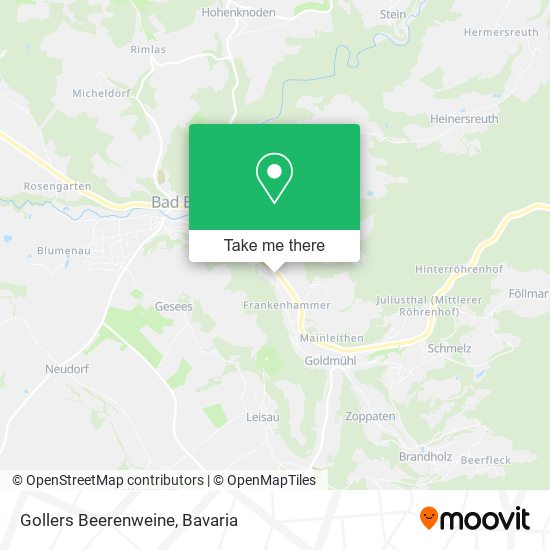Gollers Beerenweine map