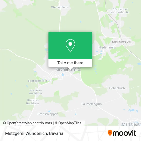 Карта Metzgerei Wunderlich