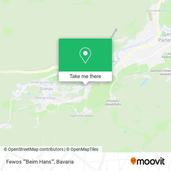 Карта Fewos ""Beim Hans""