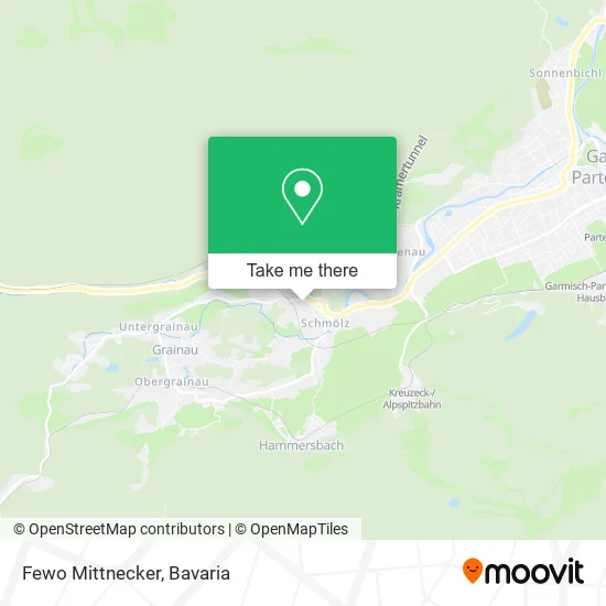 Карта Fewo Mittnecker