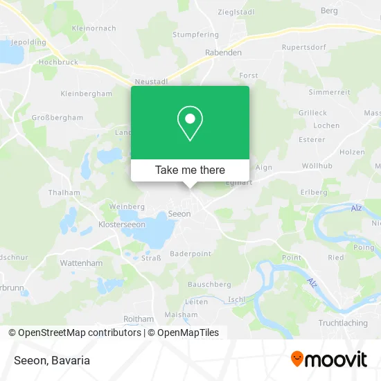 Карта Seeon