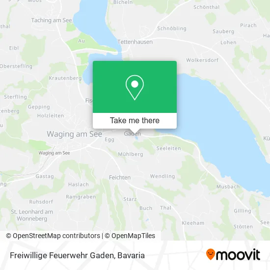 Карта Freiwillige Feuerwehr Gaden