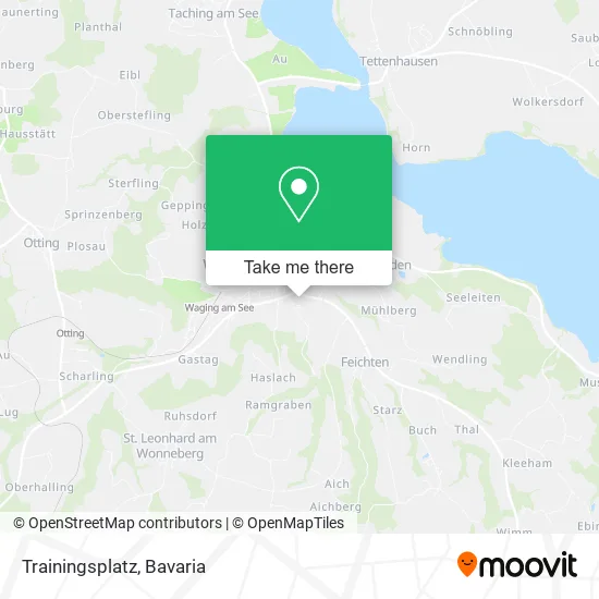 Карта Trainingsplatz