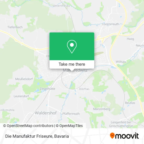 Карта Die Manufaktur Friseure