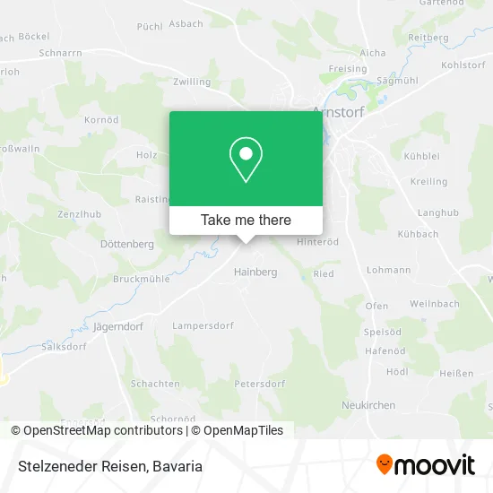 Карта Stelzeneder Reisen