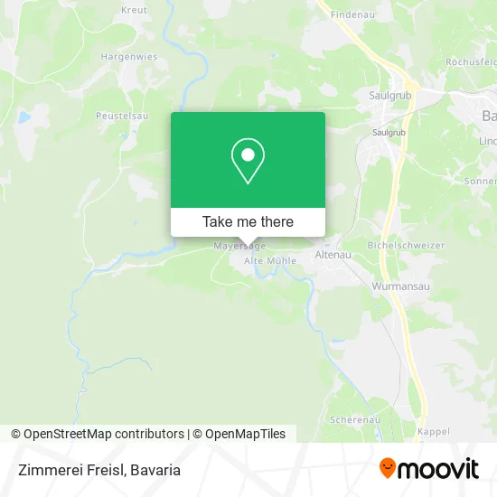 Карта Zimmerei Freisl