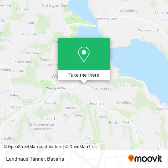 Карта Landhaus Tanner