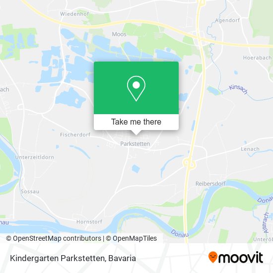 Kindergarten Parkstetten map
