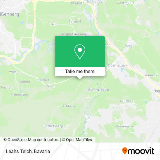 Карта Leahs Teich