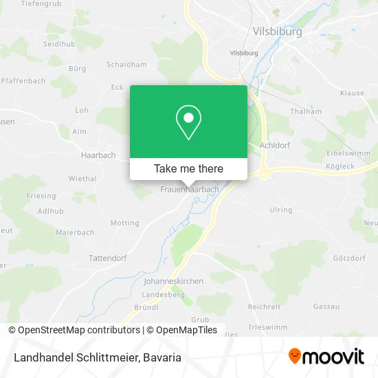 Карта Landhandel Schlittmeier