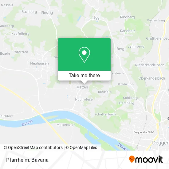 Карта Pfarrheim