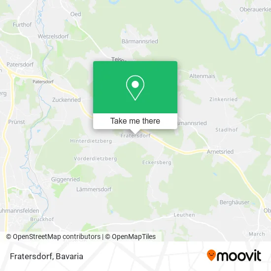 Карта Fratersdorf