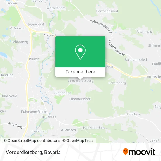 Карта Vorderdietzberg
