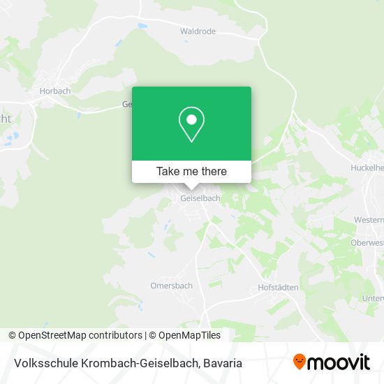 Volksschule Krombach-Geiselbach map