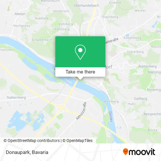 Карта Donaupark