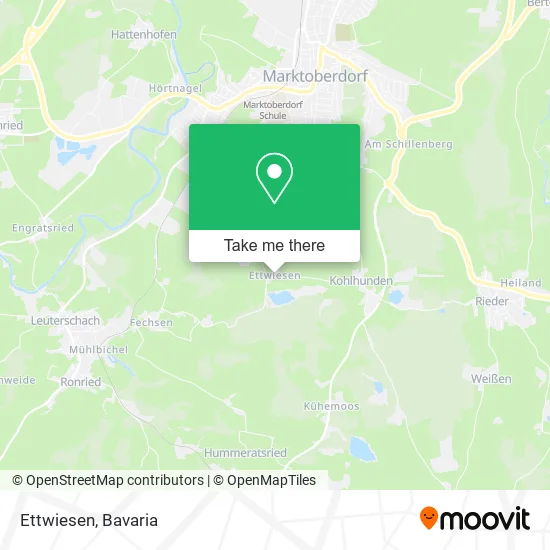 Карта Ettwiesen