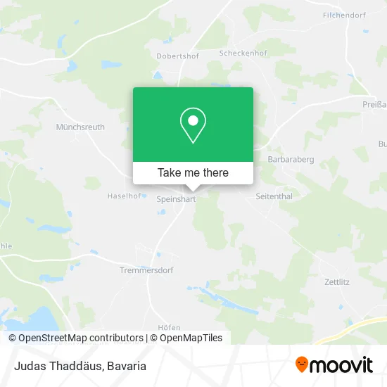 Карта Judas Thaddäus